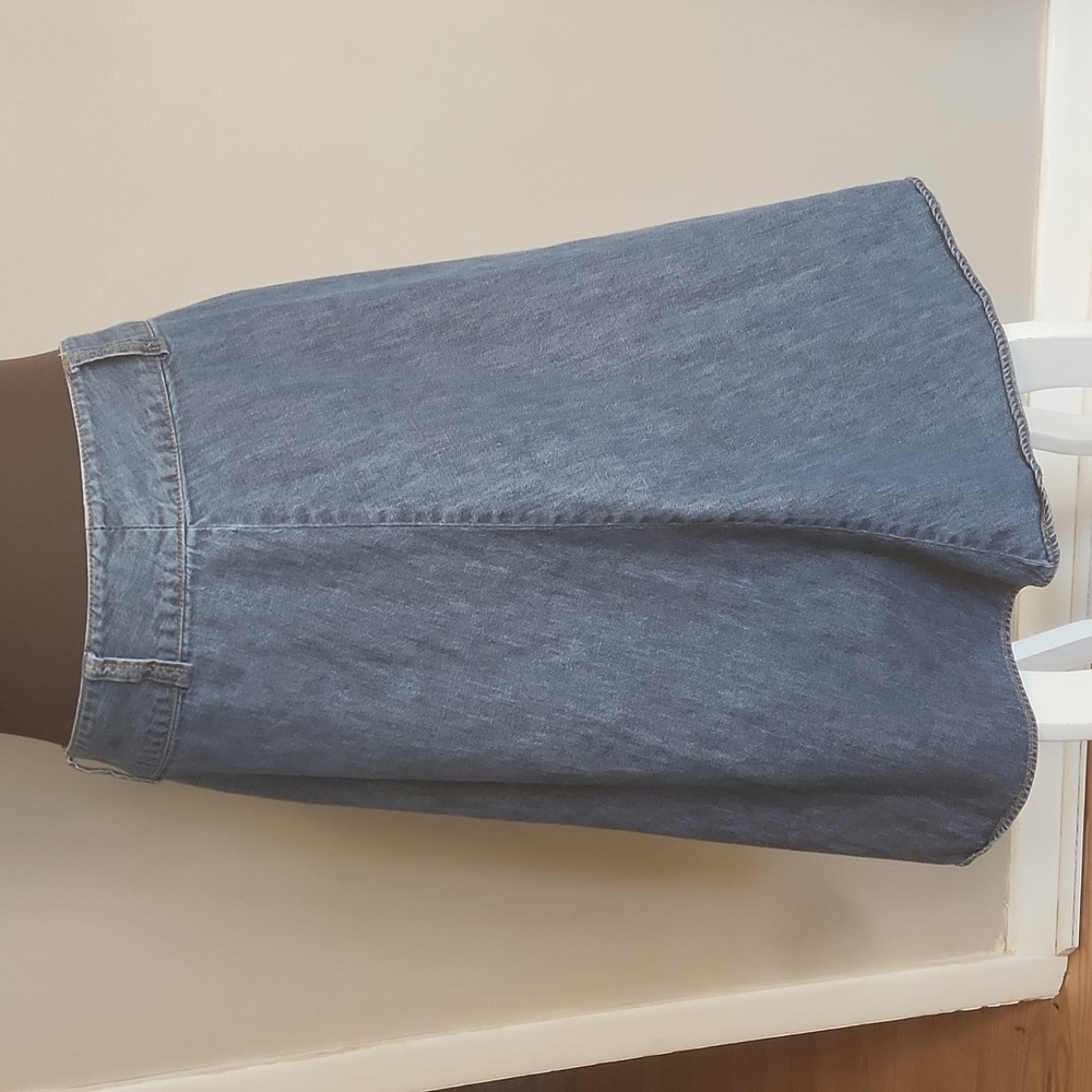 Style & Co. Denim a-line skirt